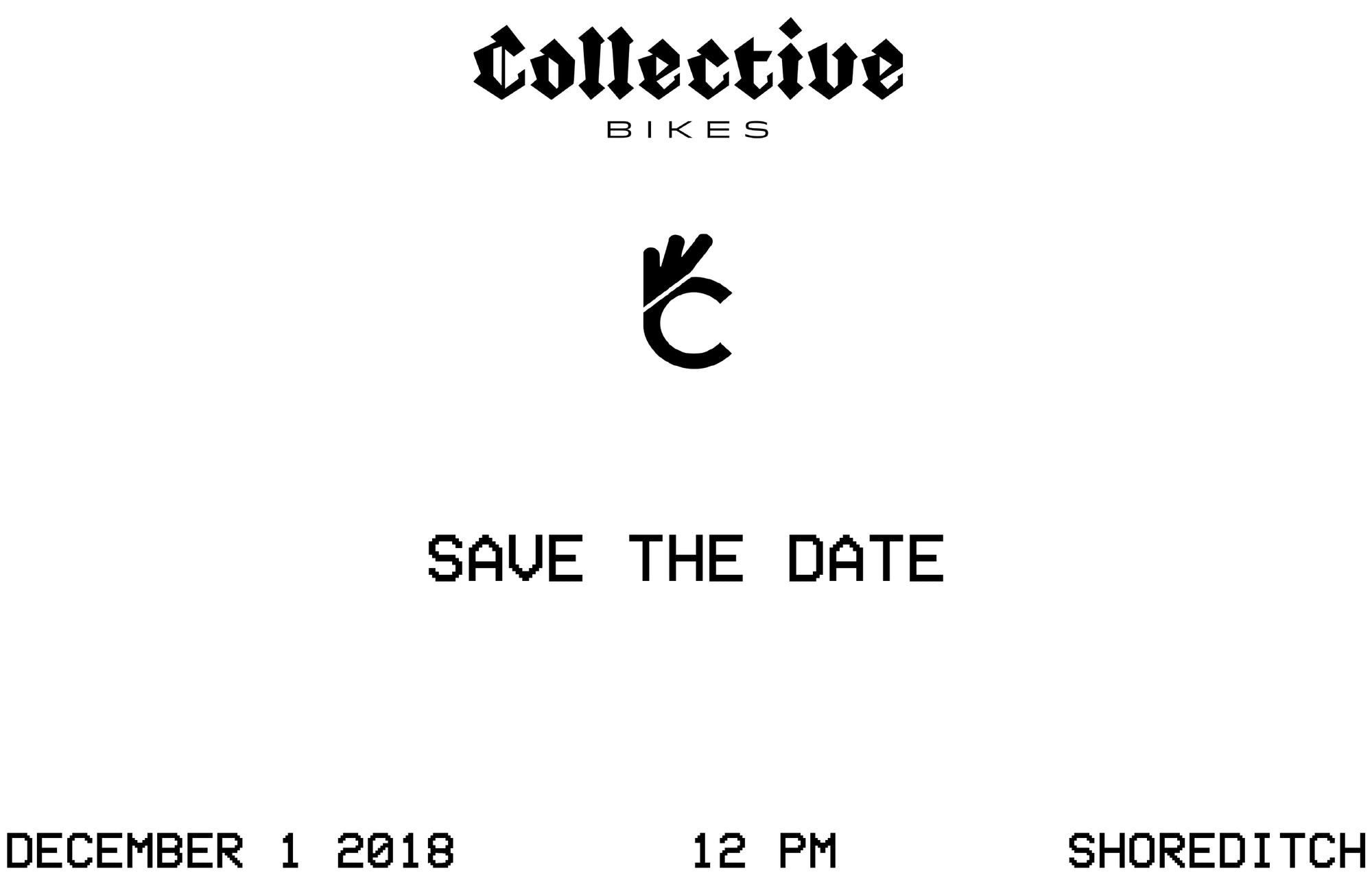 COLLECTIVE BIKES EVENT - DECEMBER 1ST