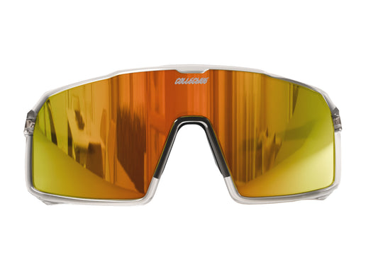 Collective Epsilon Sunglasses - Clear/Orange