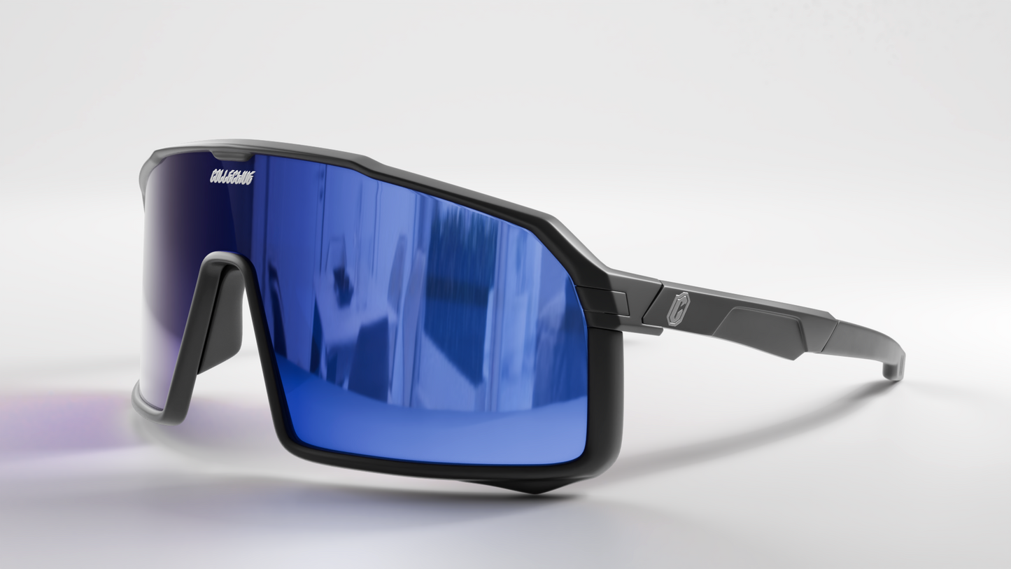 Collective Epsilon Sunglasses - Black/Blue