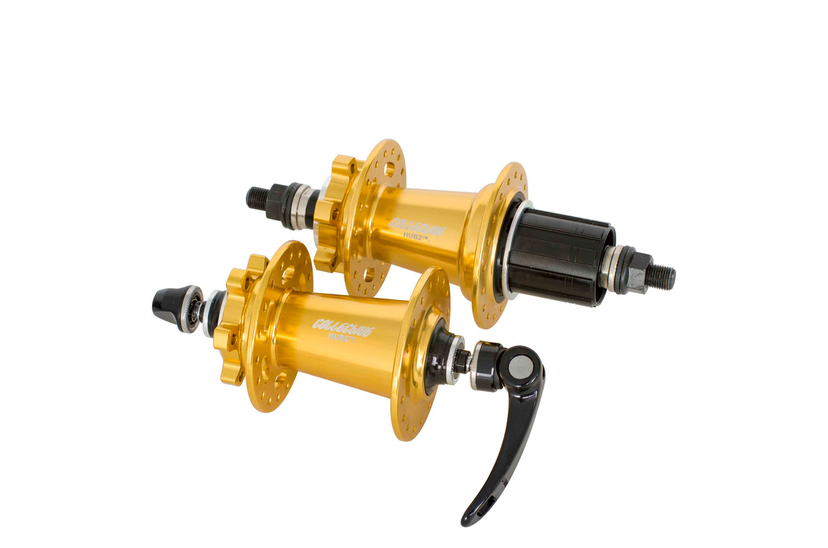 Collective Bikes HUB2 Hub Set - Gold