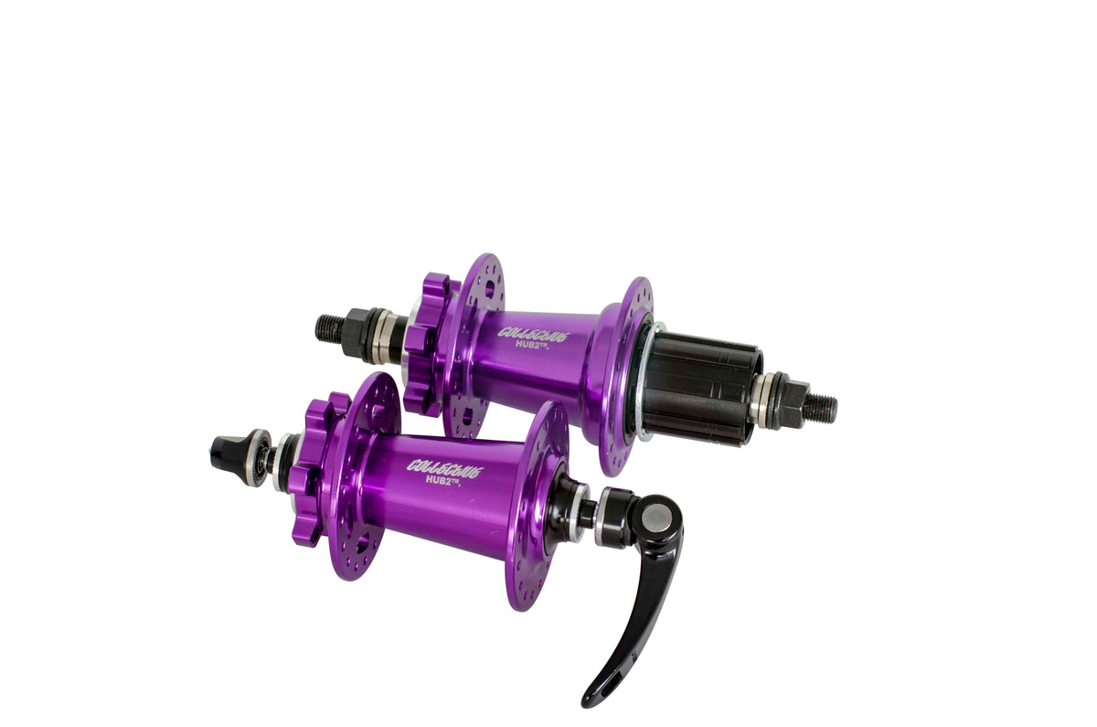 Collective Bikes HUB2 Hub Set - Purple