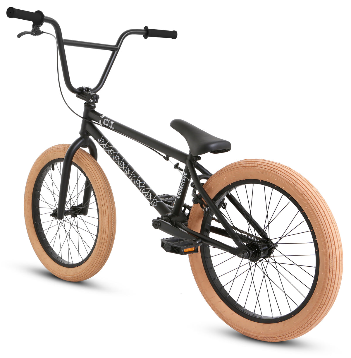 C1 BMX - BLACK by Collective Bikes, rear view