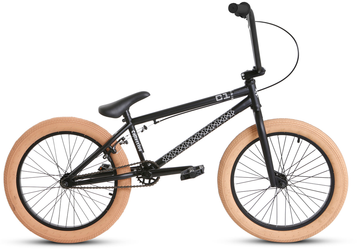 C1 BMX - BLACK by Collective Bikes, side view