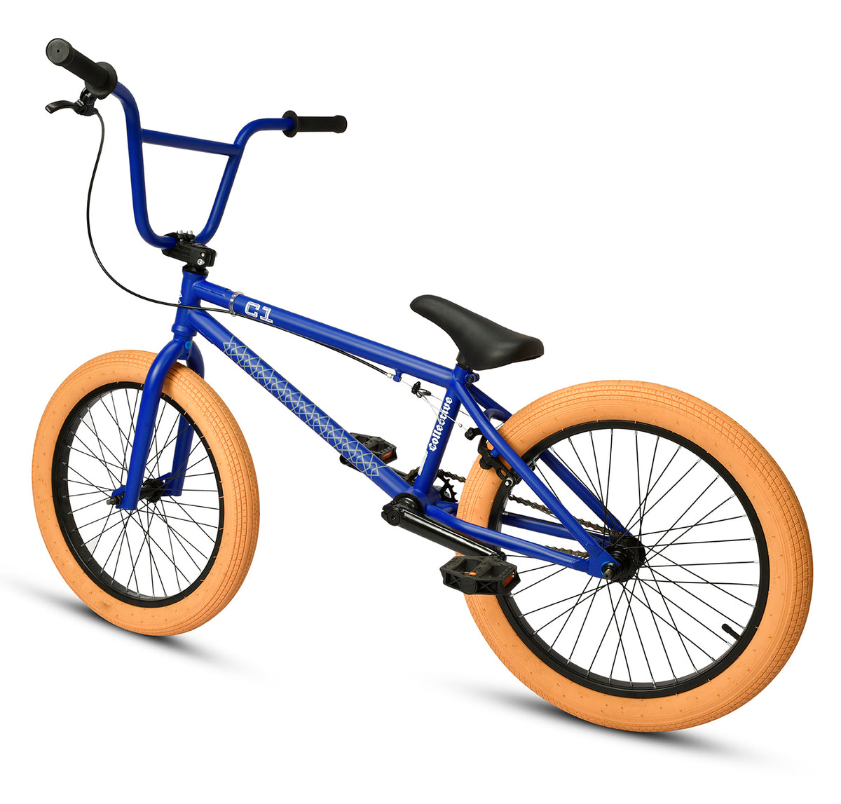 C1 BMX - BLUE by Collective Bikes, rear view