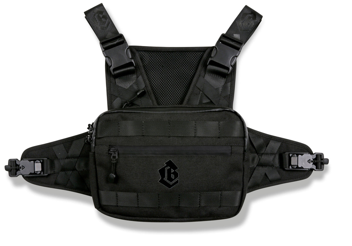 Collective Bikes Chest Rig - Black / Ex-Display
