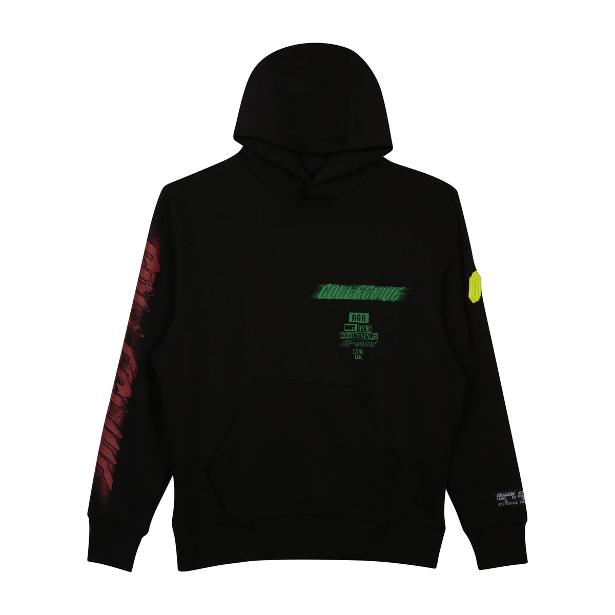 Collective Bikes Mist Hoodie — front view