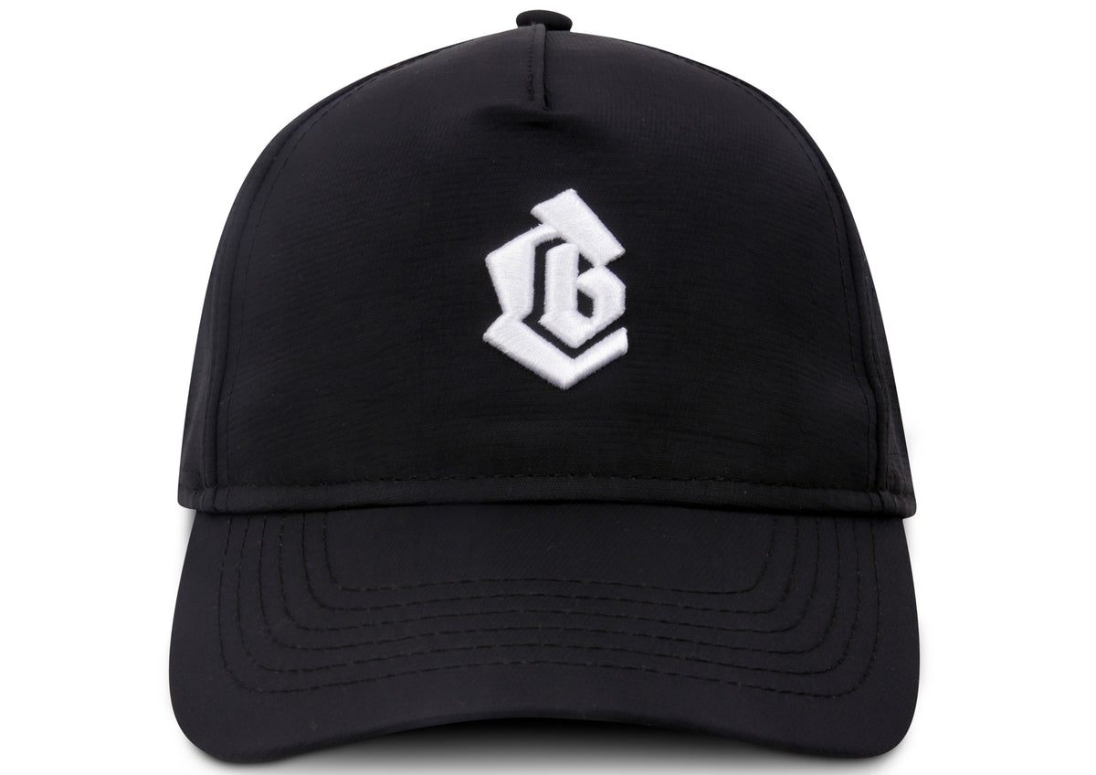 Collective Bikes Monogram Cap - White/Black — front view